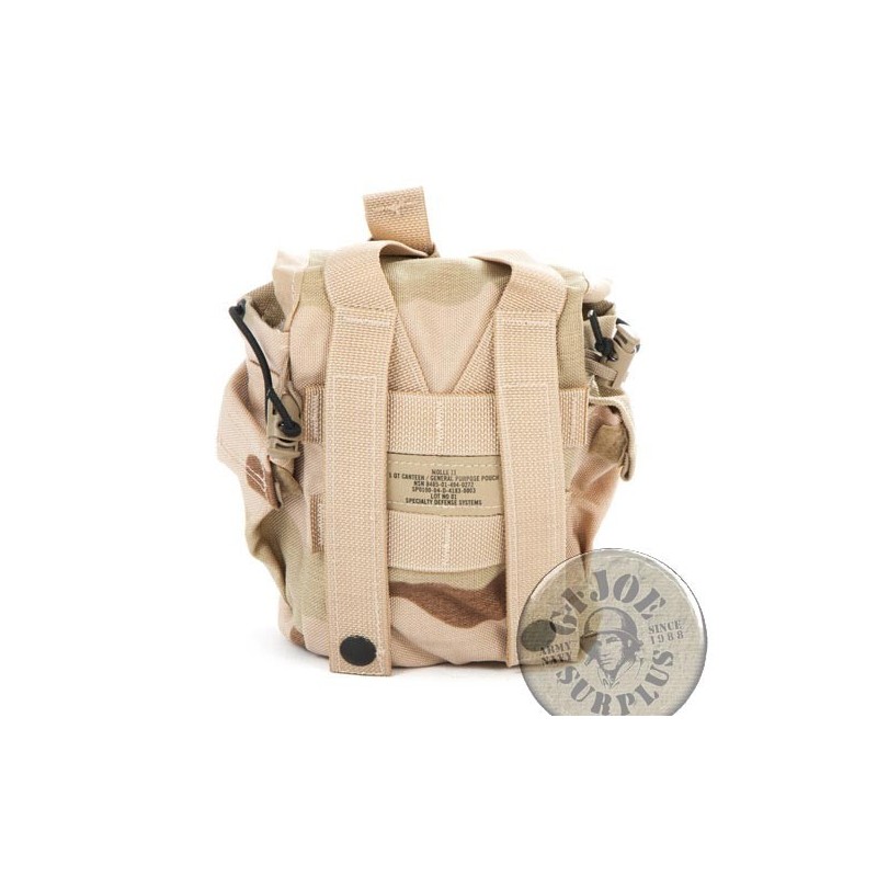MOLLE II US ARMY EQUIPMENT /UTILITY CANTEEN POUCH DESET 3 COLORS CAMO