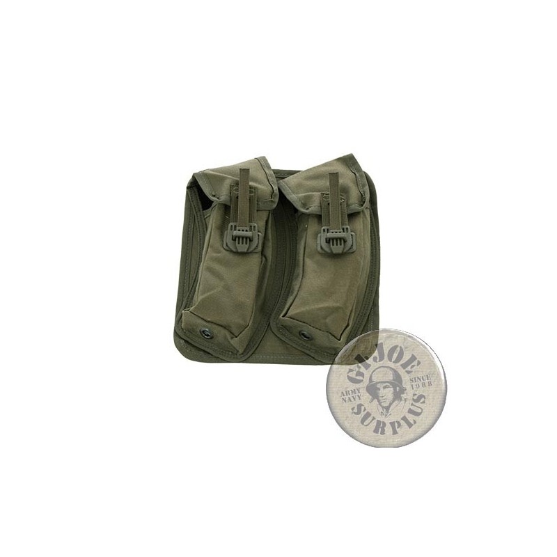 HUNGARIAN ARMY AK-AMD65 COMBAT SYSTEM/AMMO POUCH DOUBLE RIGHT SIDE