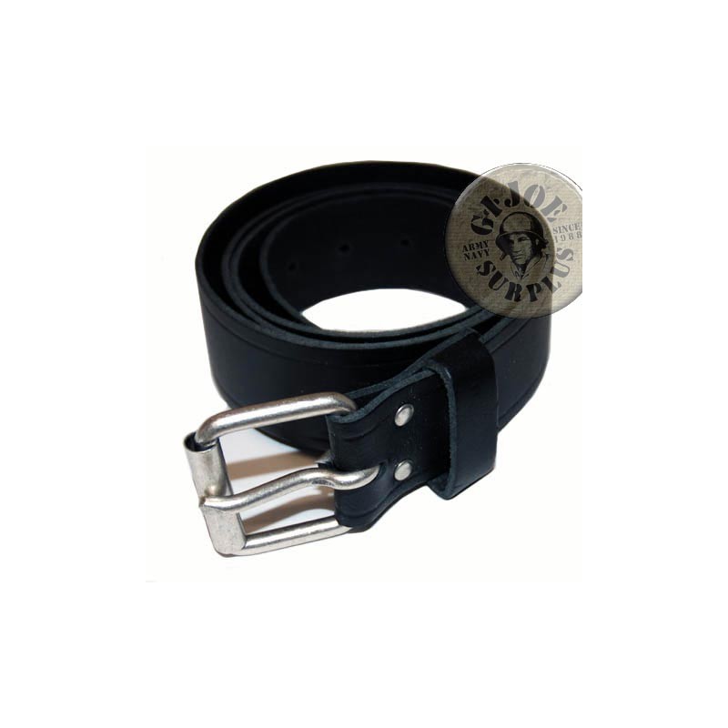 POLICE LEATHER BELT &quot;MADE IN USA&quot;