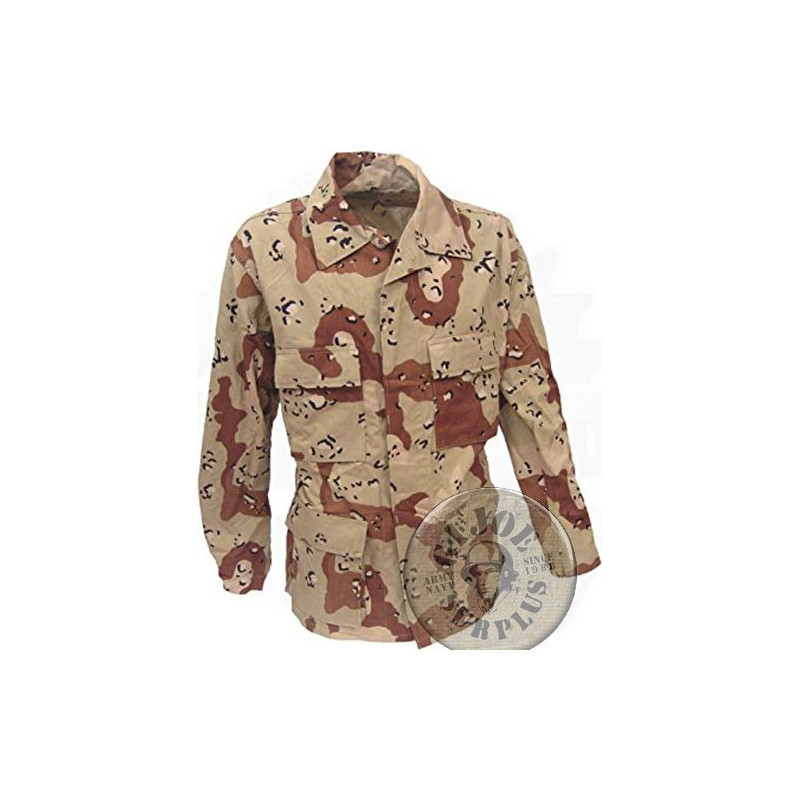 CHAQUETILLAS BDU ORIGINALES US ARMY "ALGODON" DESERT 6 COLORES USADAS