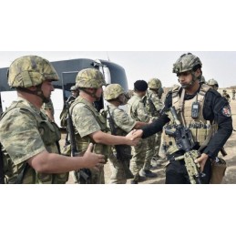 TURKEY ARMY DIGITAL CAMO USED/S/S SHIRT