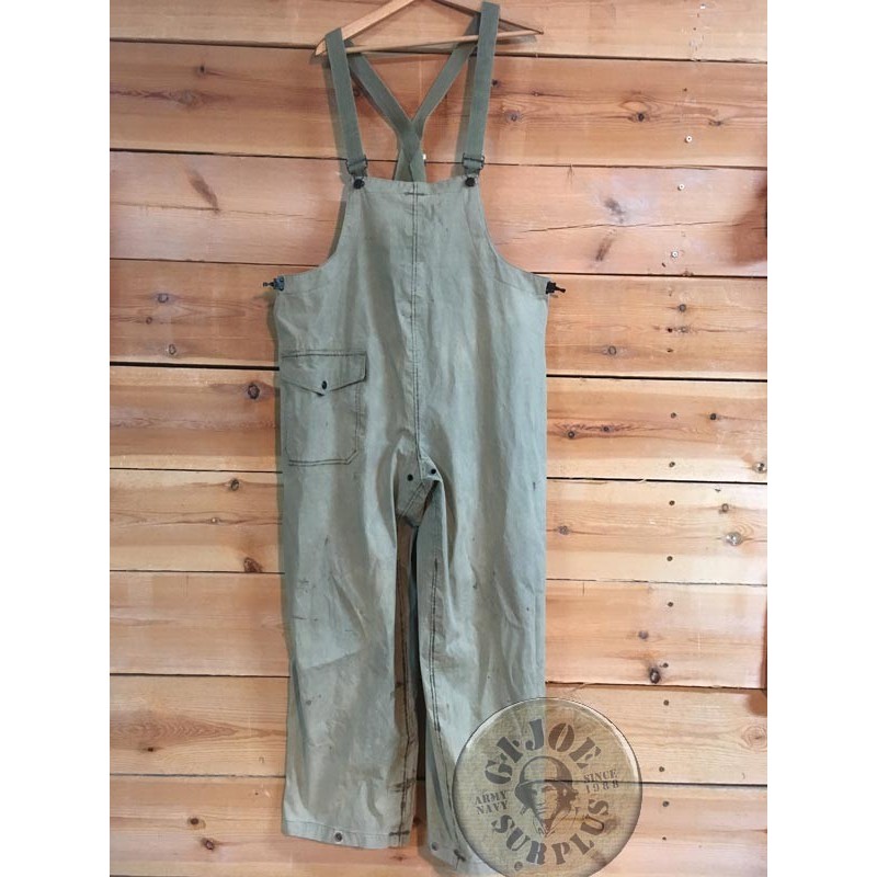 WET WEATHER TROUSERS US NAVY WWII/COLLECTOR ITEM