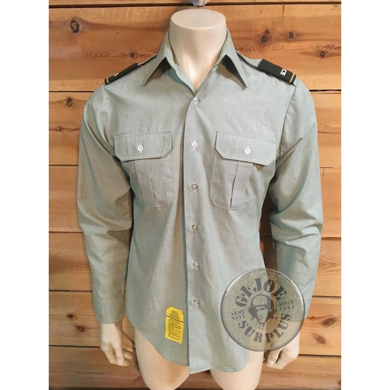 USMC OFF DUTY UNIFORM/LONG SLEEVE SHIRT USED PERFECT