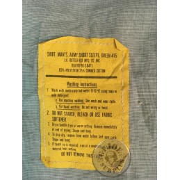 ARMY "GREENS" OFF DUTY UNIFORM/LONG SLEEVE SHIRT USED PERFECT