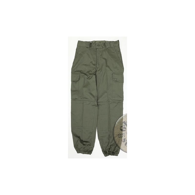 GREEN FRENCH TROUSERS