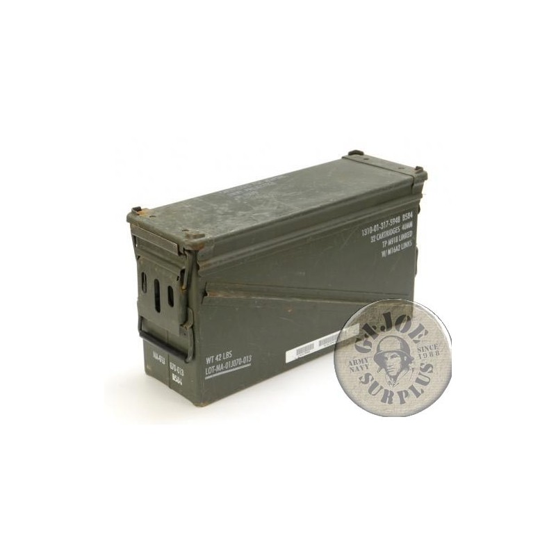 US ARMY METAL AMMO BOX /CM5