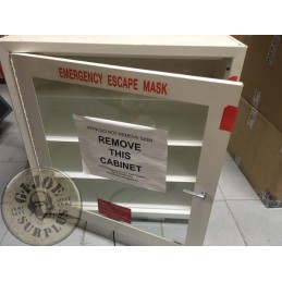 US MILITARY ESCAPA GS MASK CABINET FROM THE PENTAGON FACILITES