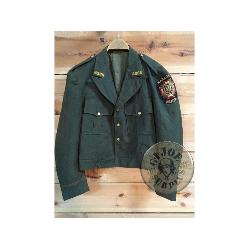 IKE JACKET OF THE US VETERANS WWII ASSOCIATION /COLLECTORS ITEM