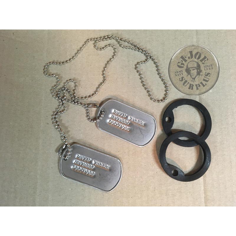 CHAPA IDENTIFICACIÓN "DOG TAG"