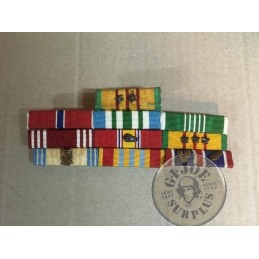 US ARMY MEDAL RAILS /2 PIECES