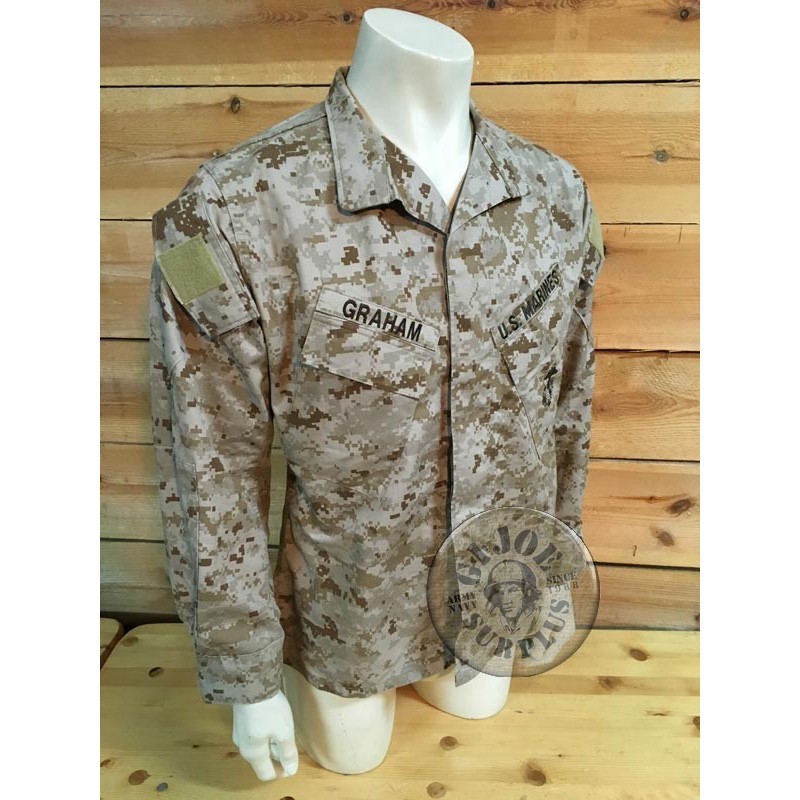 CHAQUETILLA MCU ORIGINALES US MARINE CORPS "MARPAT DESERT" USADOS