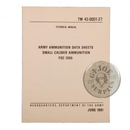 US ARMY MANUAL/SMALL AMMO DATA 1981