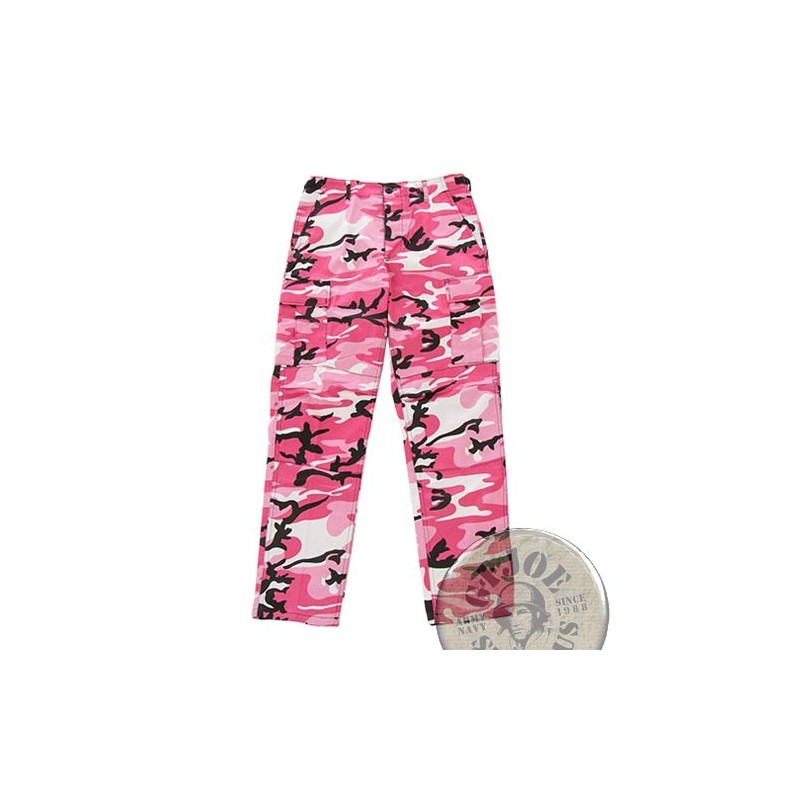 ASOS DESIGN oversized cargo trousers in pink camo | ASOS