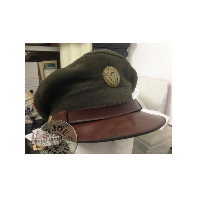 SOLD IN THE STORE!!! OFFICERS CAP US ARMY WWII