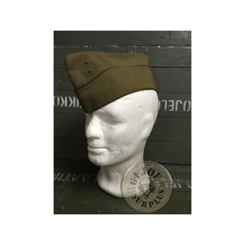 DANISH ARMY WOOL GARRISON CAP USED DANISH ARMY WOOL GARRISON CAP USED