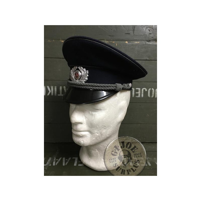 EAST GERMAN POLICE OFFICERS CAP /TRAPO NEW