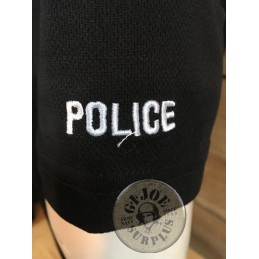 CAMISETAS TACTICAS "POLICE" GRAN BRETAÑA USADAS SUPER GRADO1  COLOR NEGRO