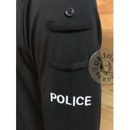 CAMISETAS TACTICAS TIPO UBAC "POLICE" GRAN BRETAÑA USADAS SUPER GRADO1  COLOR NEGRO