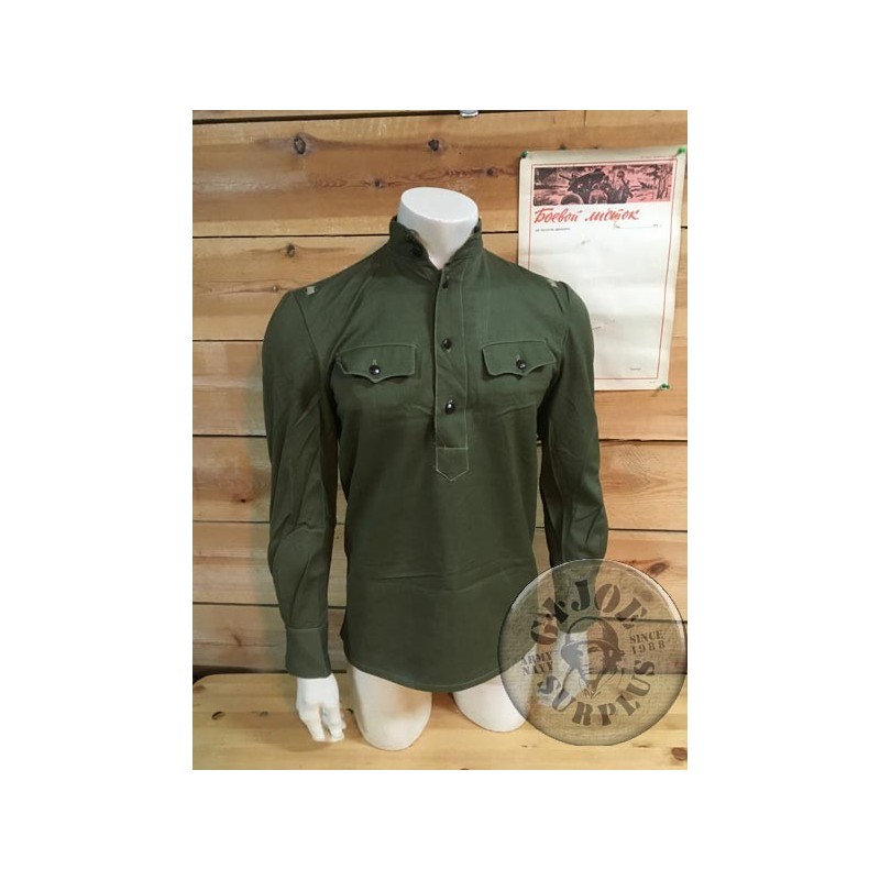 CAMISA GYNMNASTORKA "TIPUS URSS WWII" ESERCIT BULGARIA NOVES