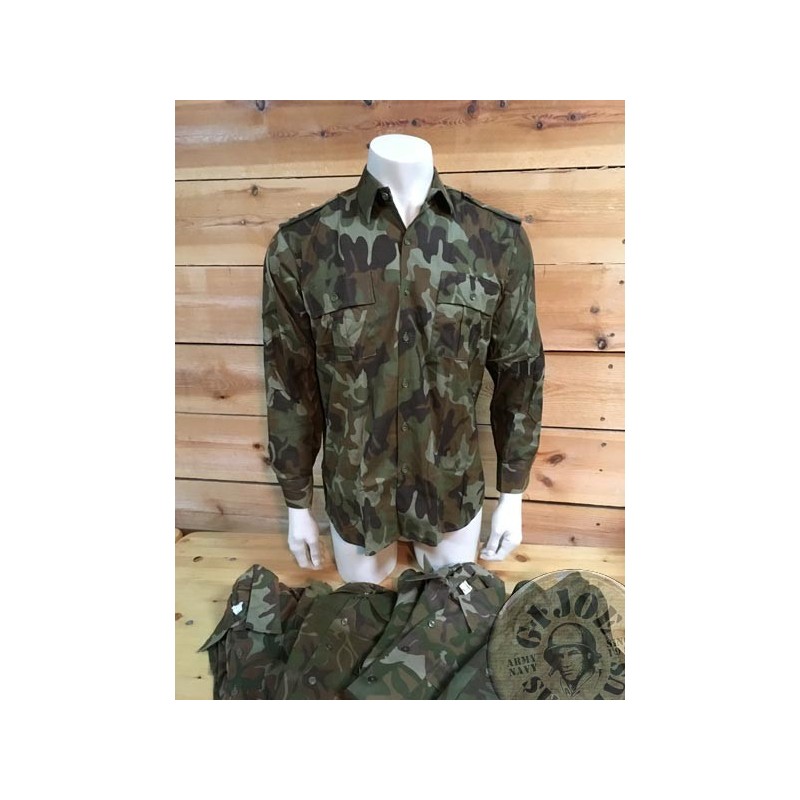 CAMISA M/L EJERCITO RUMANIA CAMUFLAJE M90 NUEVAS