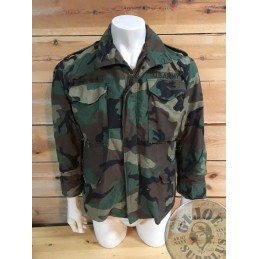 M65 JACKET 3 COLORS WOODLAND CAMO US ARMY NEW