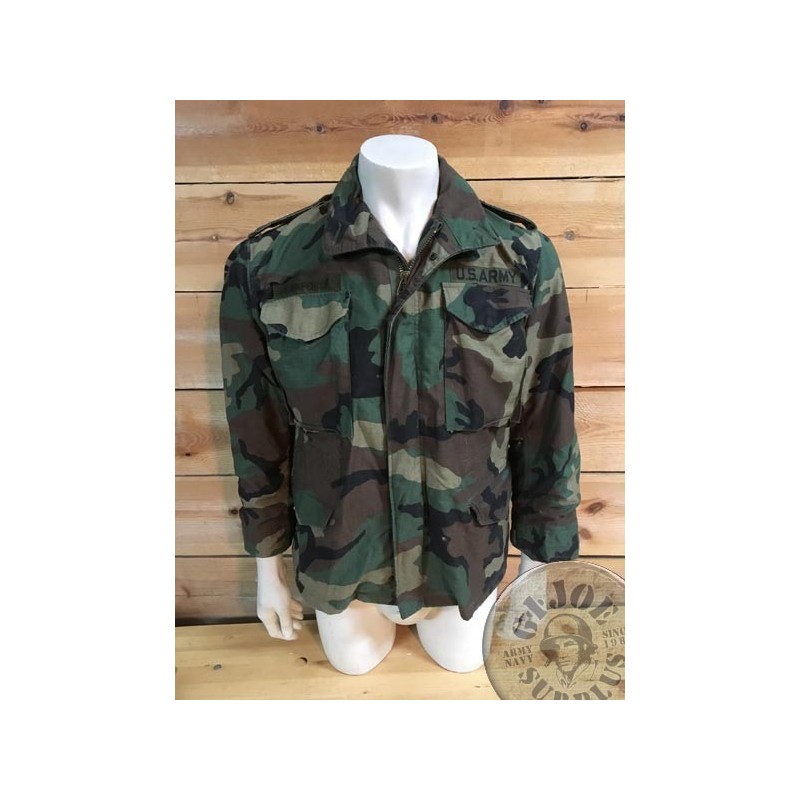 CHAQUETA M65 CAMO WOODLAND US ARMY USADAS CHAQUETA M65 CAMO WOODLAND US ARMY USADAS