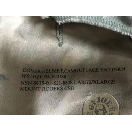US ARMY PASGT/MITCH HELMET AT DIGITAL CAMO COVERS USED