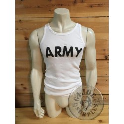 ORIGINAL ARMY  TANK TOPS WITH PRINT ON /ARMY