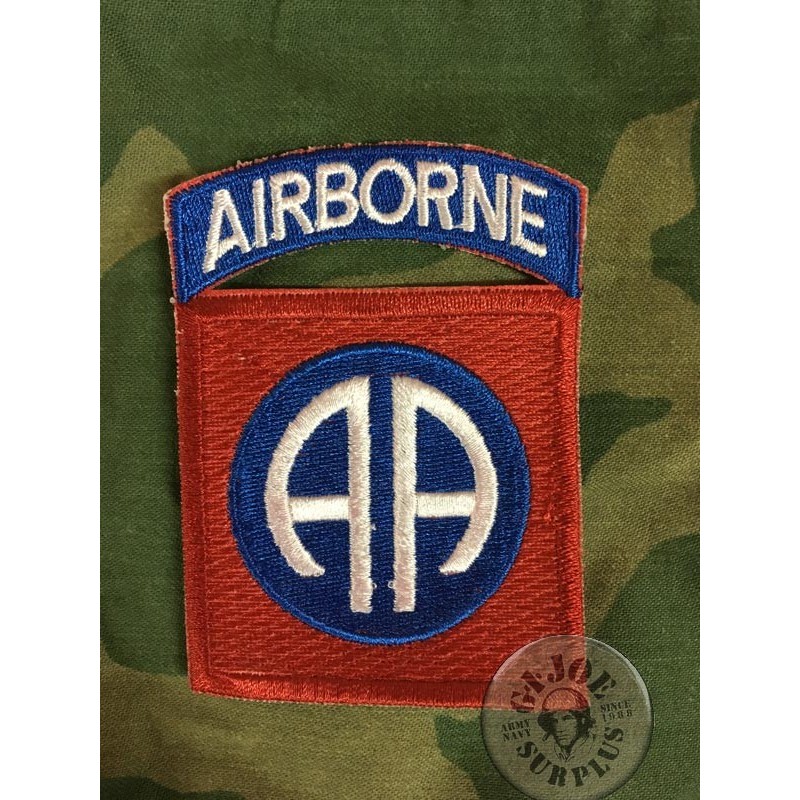 US ARMY PATCH "82AB AIRBORNE DIVISION ALL AMERICANS"