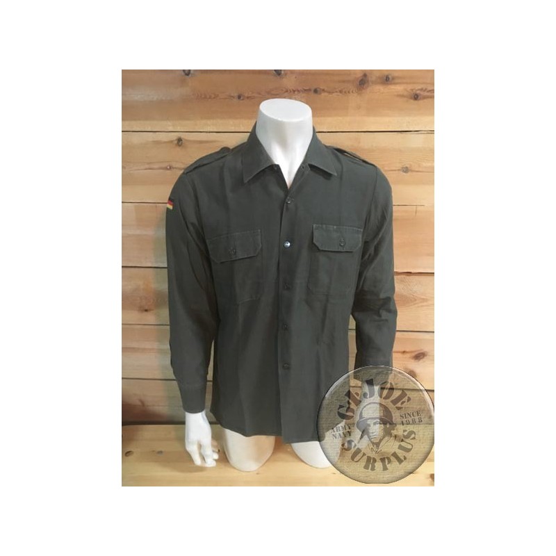 GERMAN GREEN SHIRT USED PERFECT CONDITION