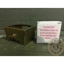 HORNILLOS MK43 EJERCITO BRITANICO CON TABLETAS HEXAMINE NUEVOS