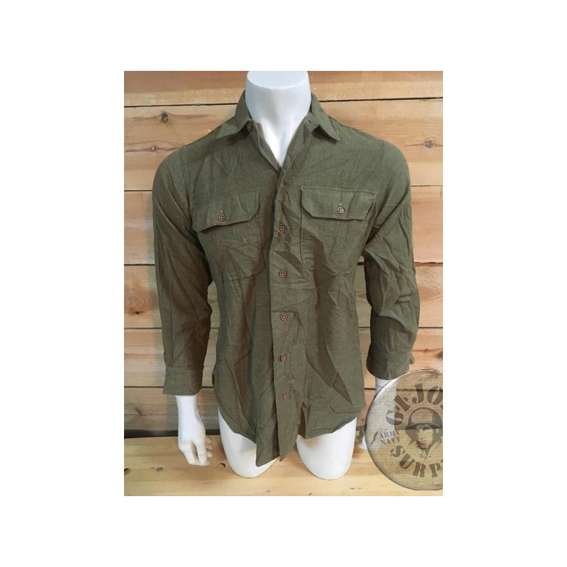 US ARMY WWII  FLANELL SHIRT  AS NEW /COLLECTORS ITEM