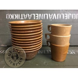 SETS BOL+ TAZA MELANINA "US ARMY GUERRA DE KOREA-VIETNAM" USADOS