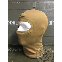 PASAMONTAÑAS 1 AGUJERO ALGODON "AGRESIVE" COLOR COYOTE