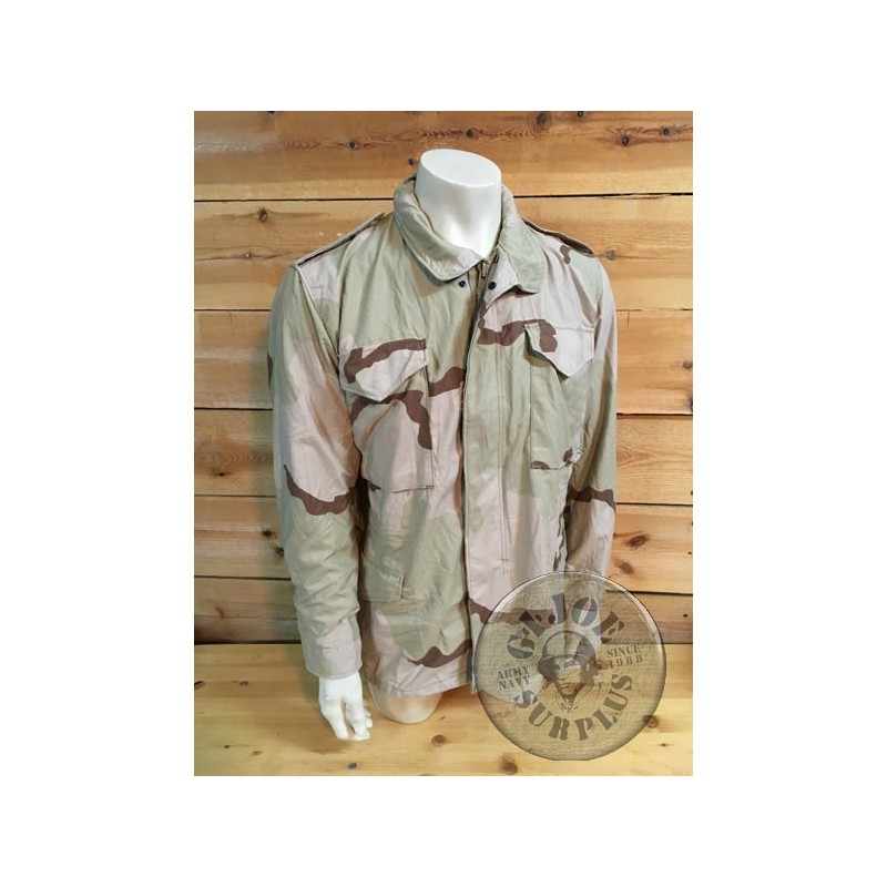 CHAQUETA M65 CAMO 3 COLORES DESERT US ARMY NUEVAS/COMO NUEVAS
