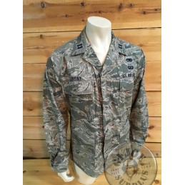 US AIR FORCE ABU CAMO JACKET "CAPTAIN" AS NEW /COLLECTORS ITEM