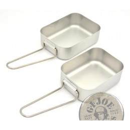 DUTCH ARMY 2 PIECES MESS KIT "BRITISH STYLE" USED SUPRE GRADE1 CONDITION