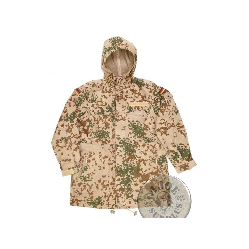 PARKA SIN FORRO CAMO TROPENTARN EJERCITO ALEMAN NUEVAS