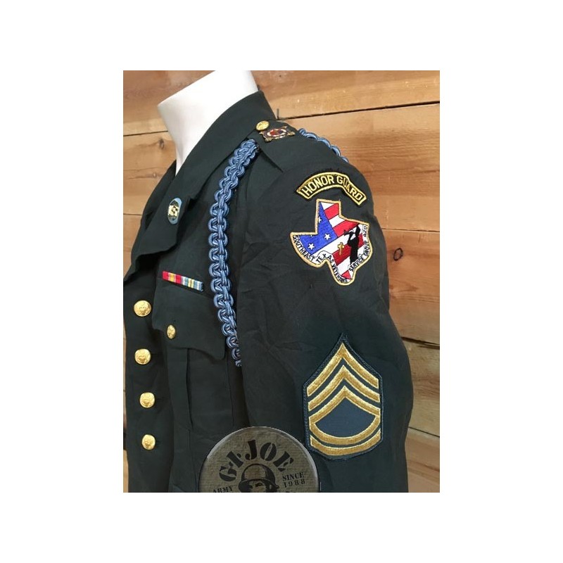 JAQUETA DE GUARDIA D´HONOR VETRANS DE TEXAS /PEÇA UNICA