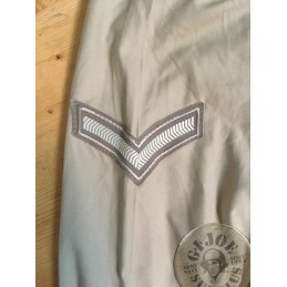 BRITISH ARMY LONG SLEEVE EVERY DAY SHIRTS WITH UNIT PATCHES
