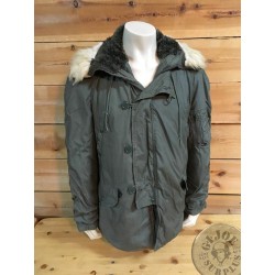 US AIR FORCE N3B EXTREM COLD WEATHER PARKA LARGE USED /COLLECTORS ITEM