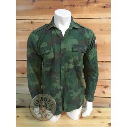 SERBIAN ARMY M89/93 CAMO COMBAT SHIRTS USE CONDITION