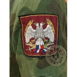 SERBIAN ARMY M89/93 CAMO COMBAT SHIRTS USE CONDITION